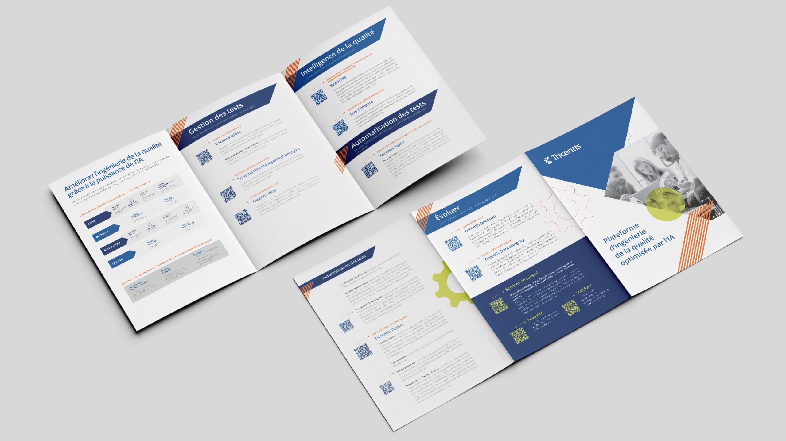 Tricentis trifold